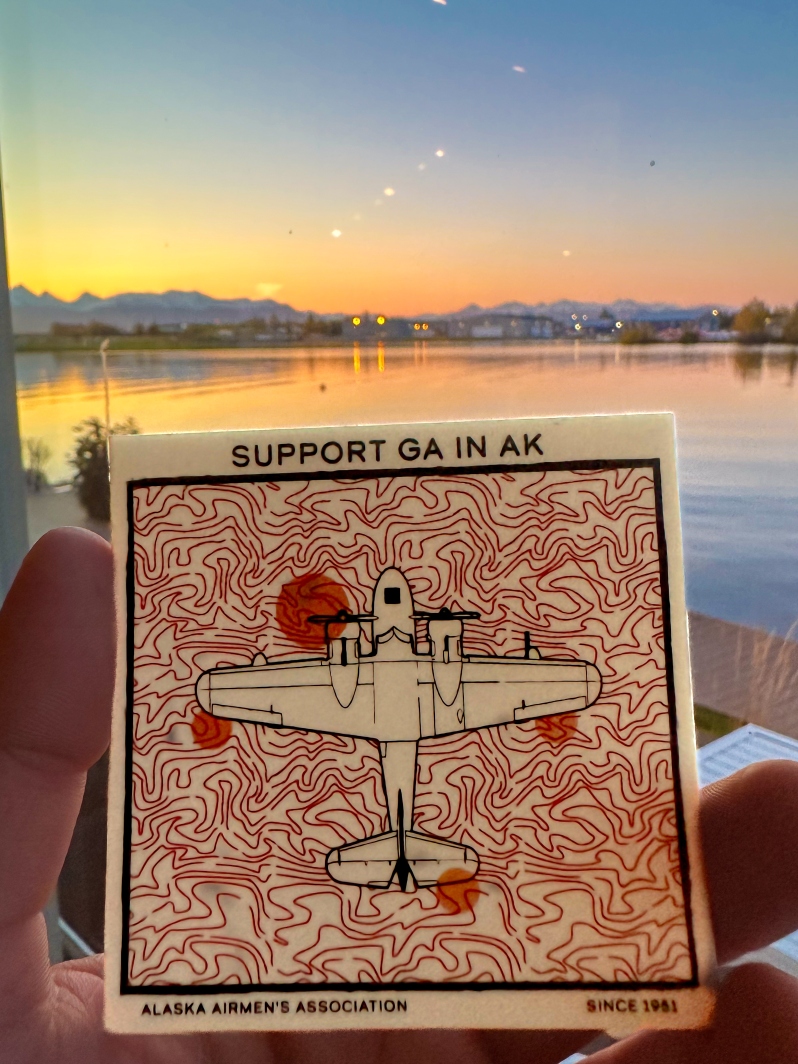Support GA in AK stickers